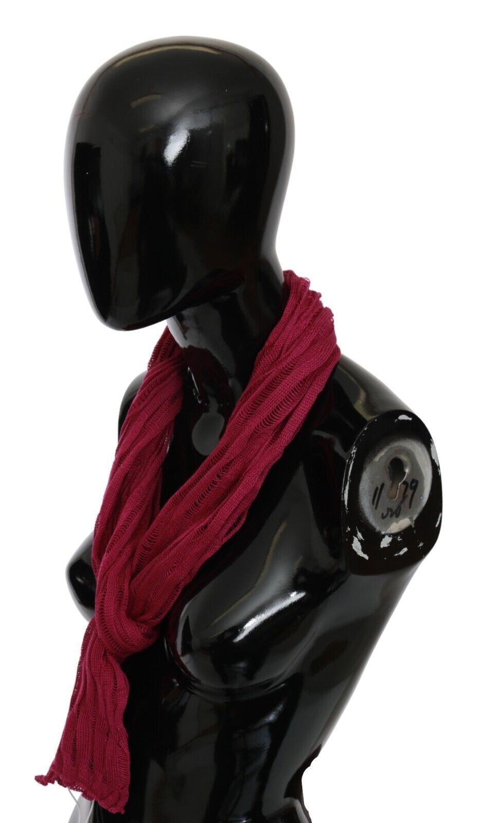 Κασκόλ John Galliano Bordeaux Elegance Foulard Shawl