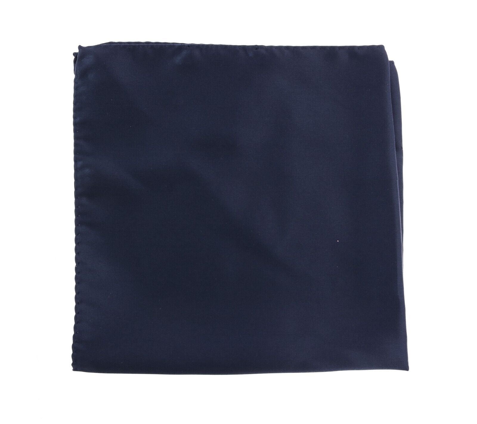 Dolce &amp; Gabbana Elegant Silk Pocket Square σε λαμπερό μπλε